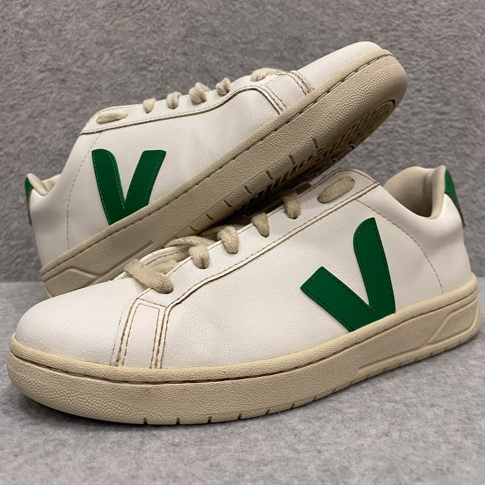 Veja Shoes Womens 9 Urca CWL White Emeraude